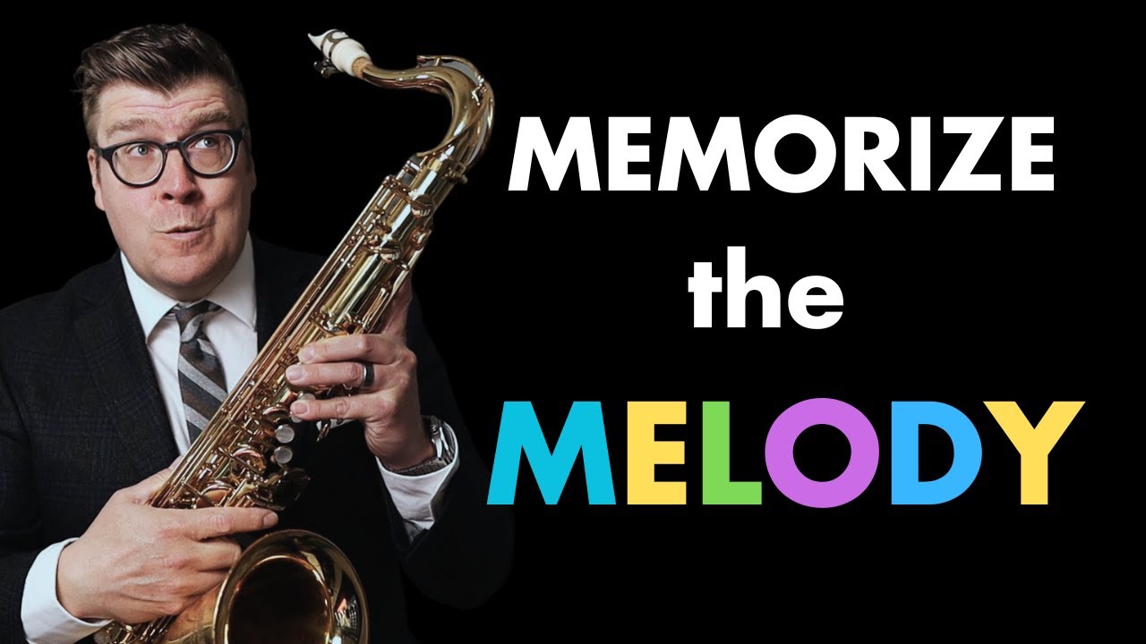 How to Memorize Music on Sax | Jazz melodies
