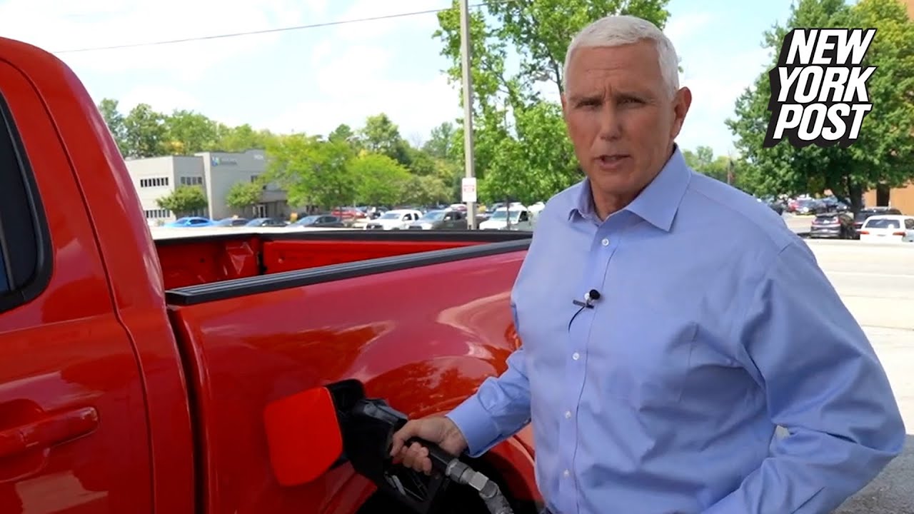 Mike Pence mocked for gas station campaign ad: ‘Never used a gas pump before?’