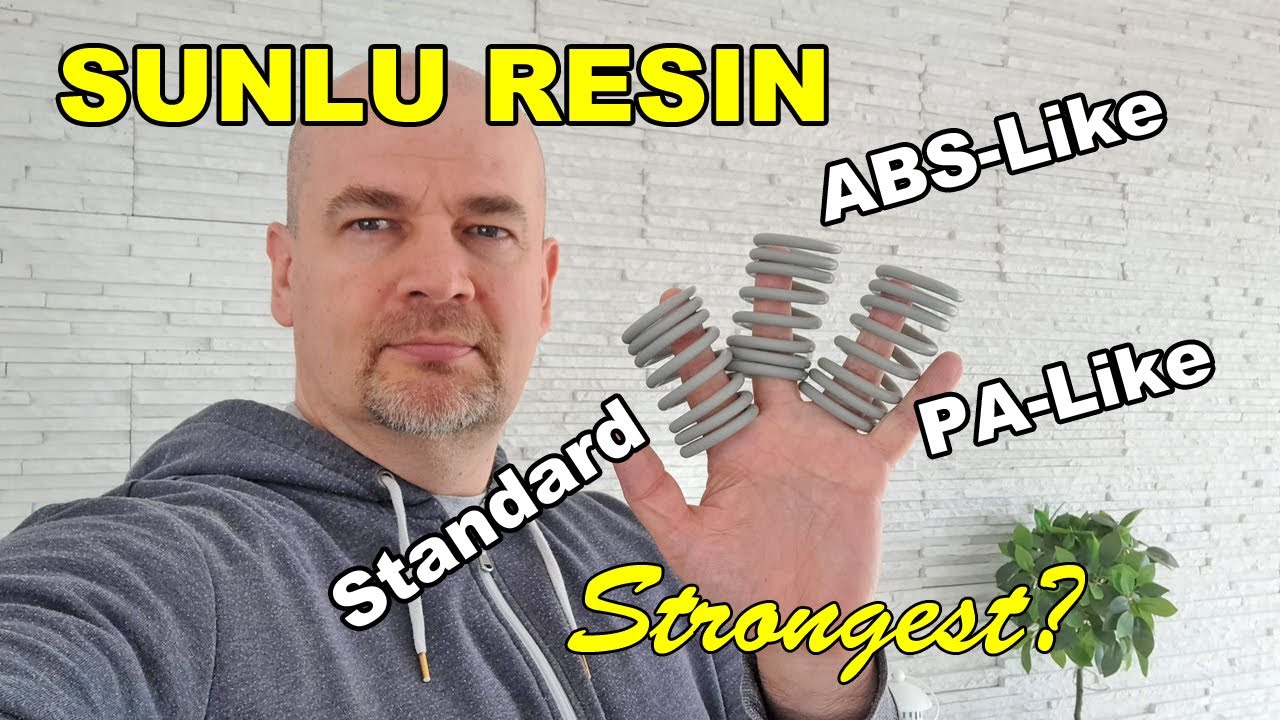 Best Sunlu resin for your application? Standard resin vs ABS-Like vs PA-Like