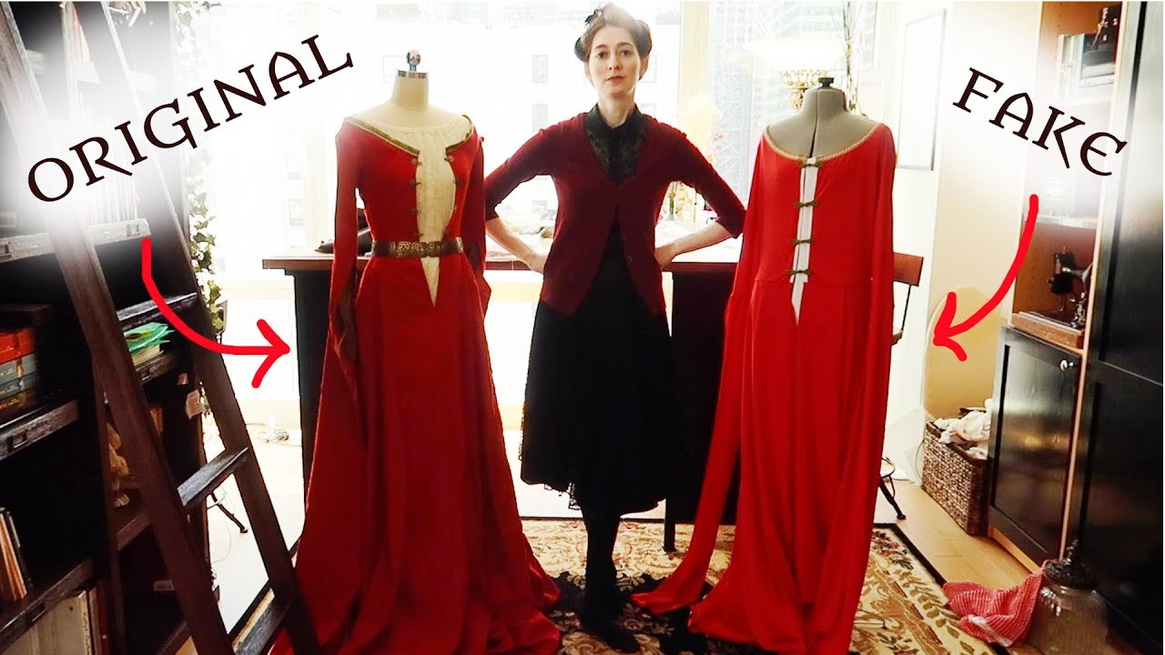Buying a Knockoff of My Own Dress: An Educated Roast (actual fire used for Scientific Purposes)