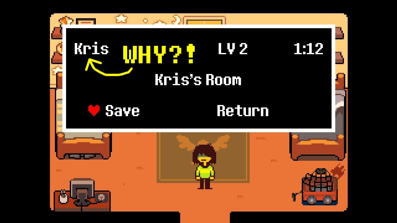 Why Does Kris have a Save File in Deltarune?