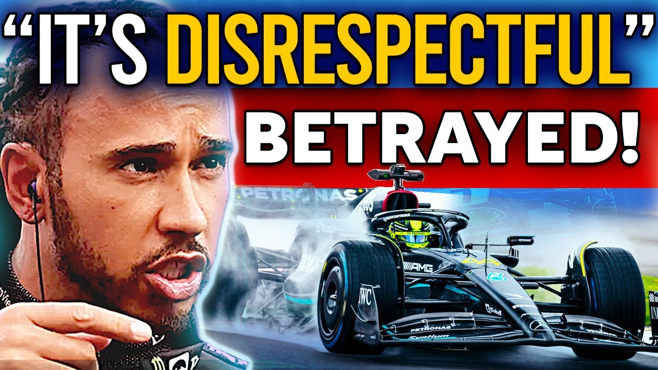 Furious Hamilton Completely Loses It With Mercedes!