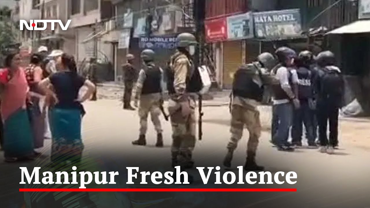 Army On Guard After Fresh Flare-Up In Manipur's Imphal, Curfew Back