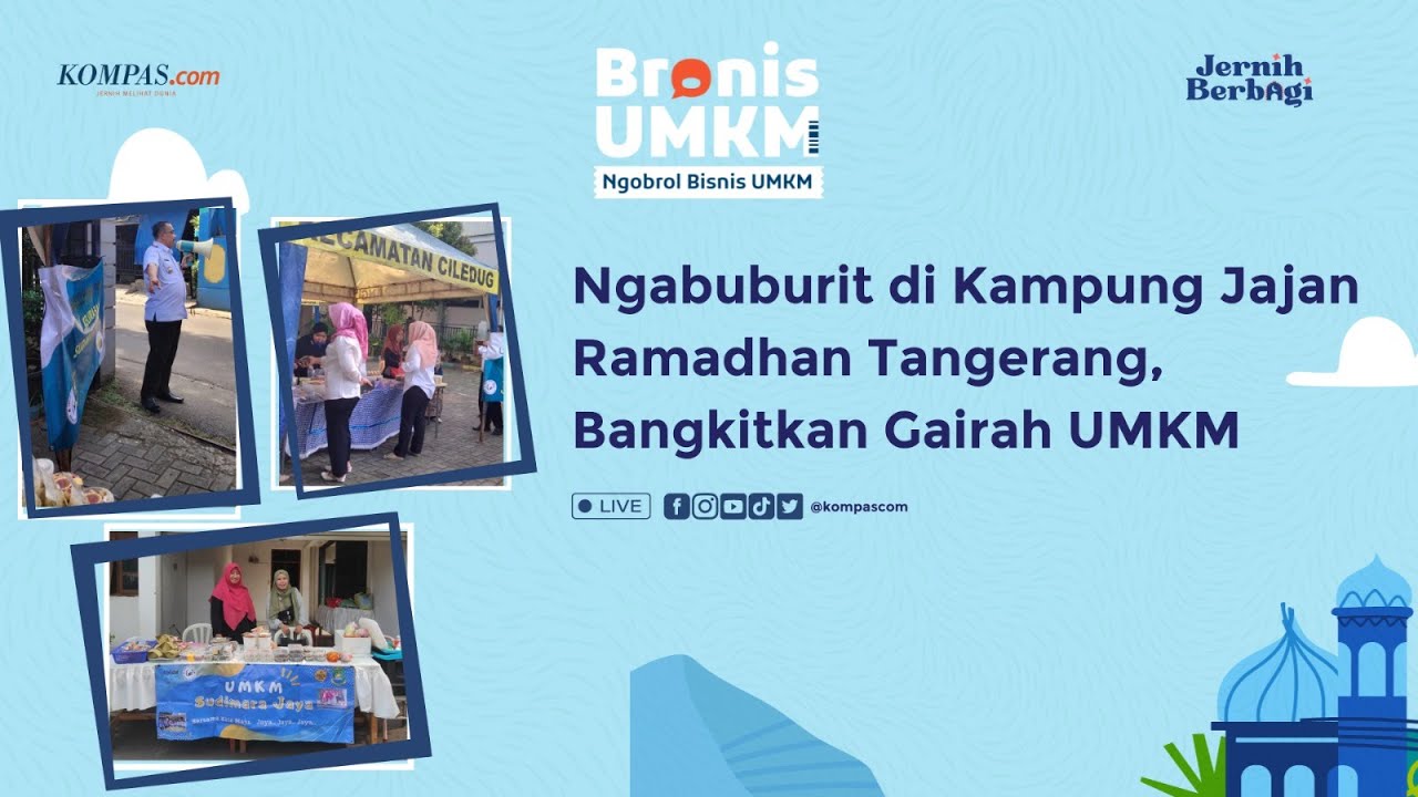 🔴LIVE - Ngabuburit di Kampung Jajan Ramadhan Tangerang