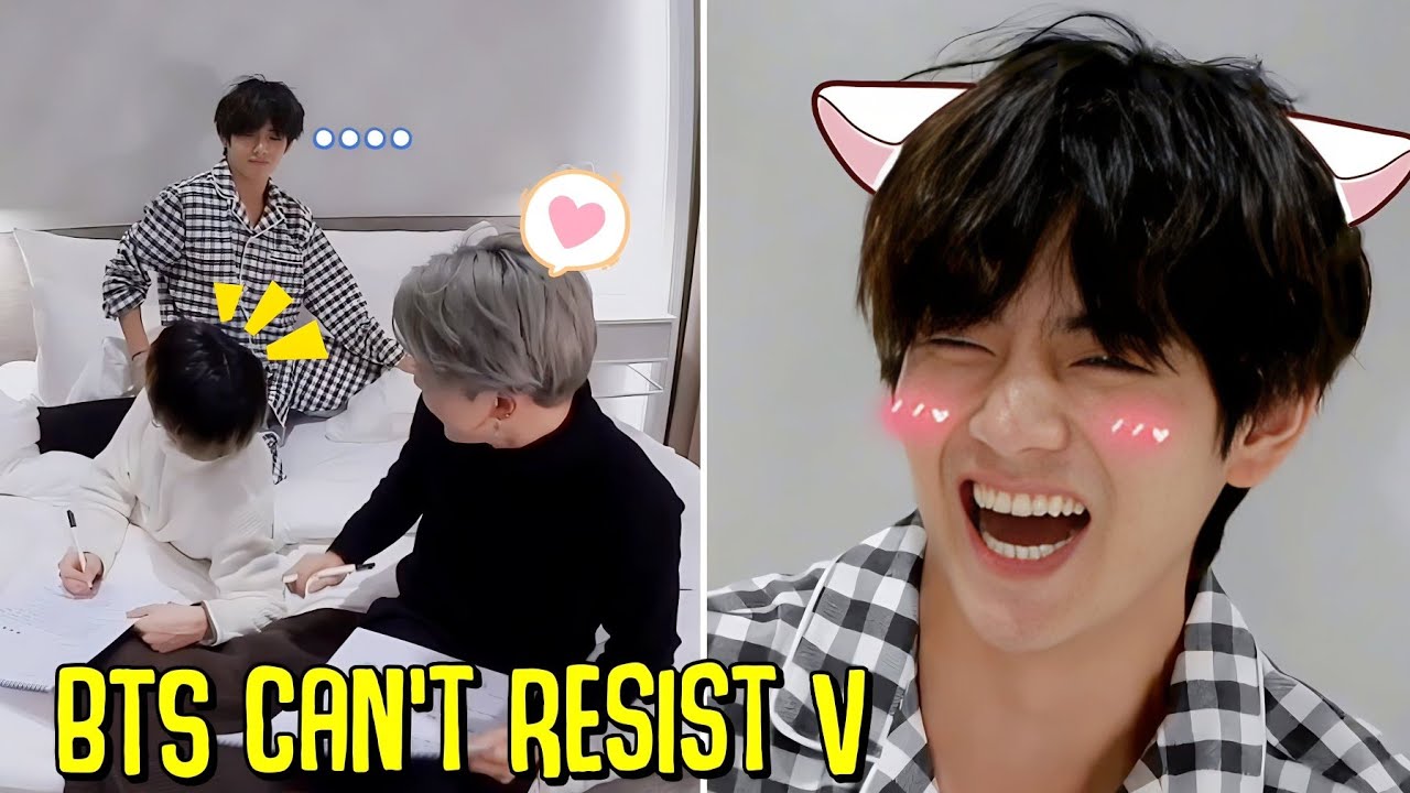 BTS and Staff Can't Resist V - BTS Taehyung Cute Moments