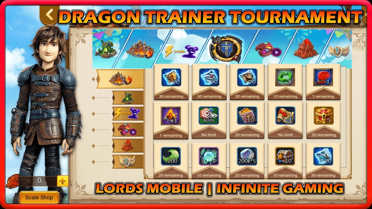 Lords Mobile New Event Dragon Trainer Tournament | Infinite Gaming