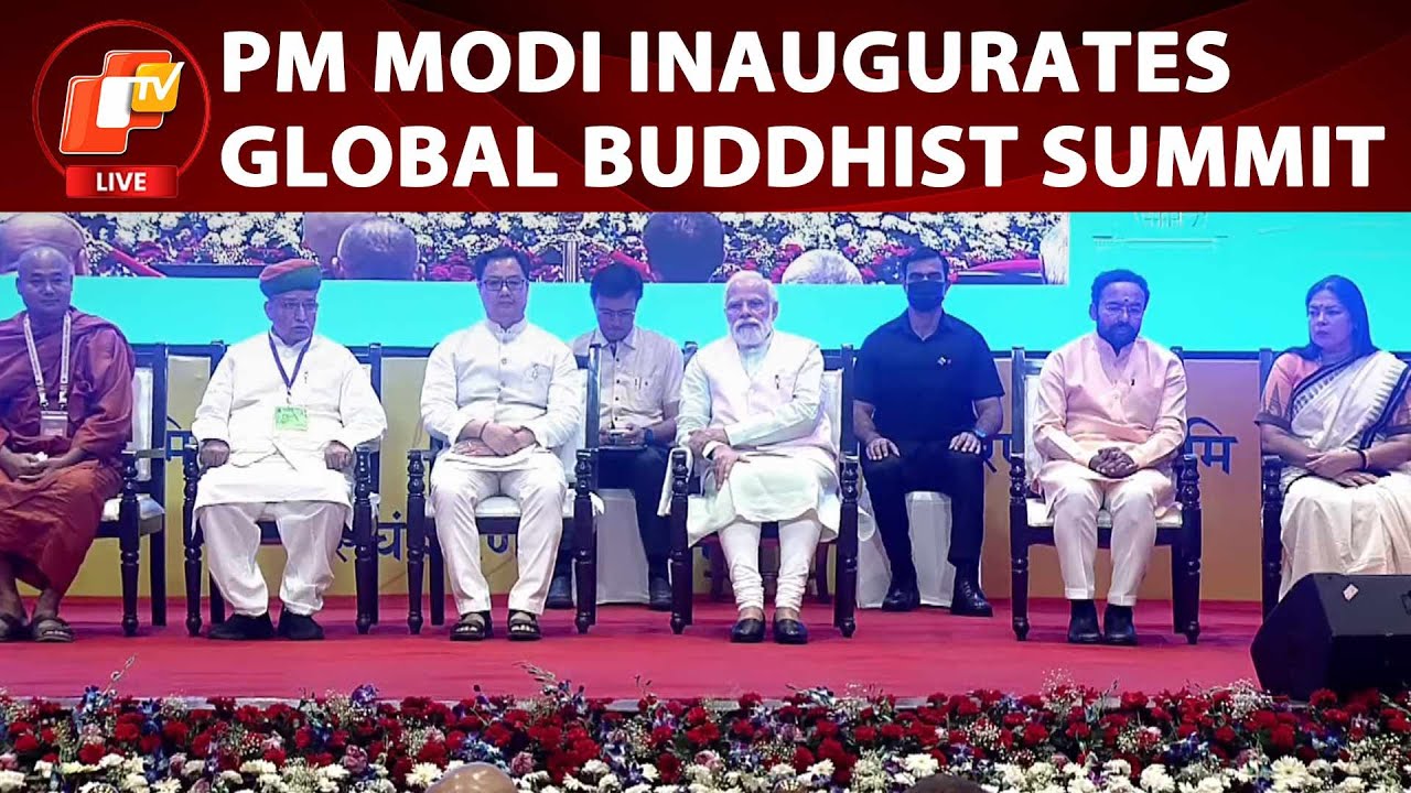 🔴LIVE | PM Modi Inaugurates Global Buddhist Summit In New Delhi