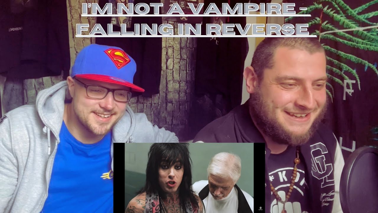 I'm Not A Vampire - Falling In Reverse (UK Independent Artists react) Why's He Dancing Like That!