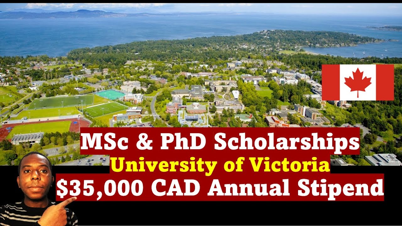 Canada: University of Victoria MSc & PhD Scholarships: $30,000 CAD