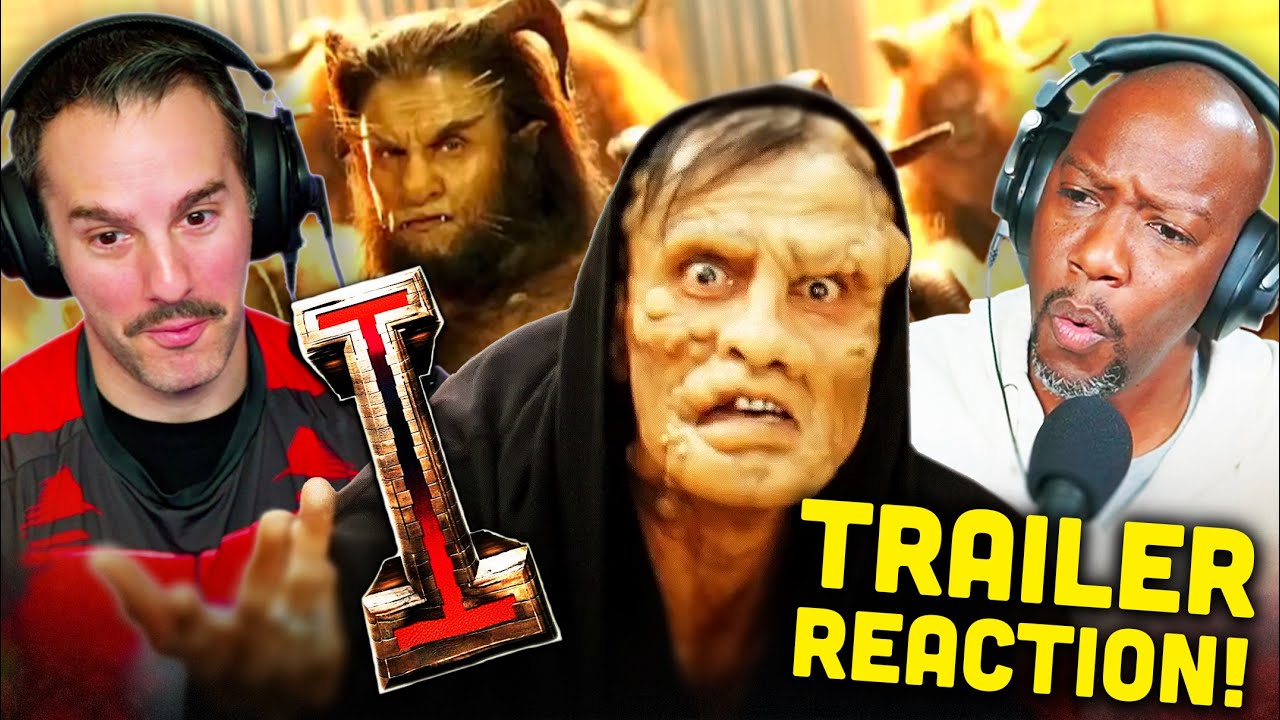"I" Official Trailer REACTION w/ Syntell Koay & Andrew Gordon! | Vikram | Amy Jackson | Suresh Gopi