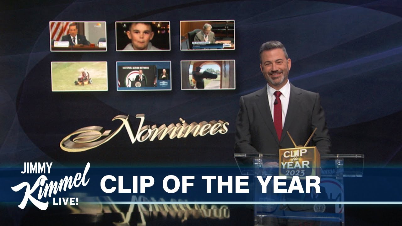 Jimmy Kimmel Declares Viral Clip of the Year 2023