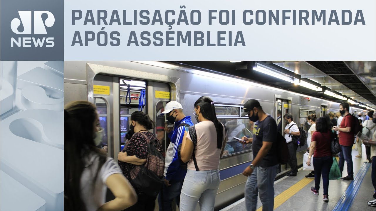 Sindicato confirma greve no Metrô de São Paulo nesta quinta-feira (23)