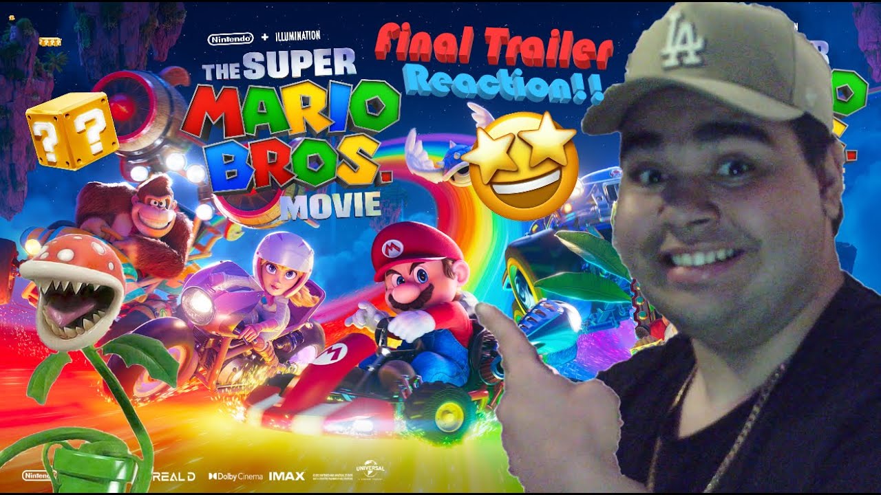 The Super Mario Bros. Movie | Final Trailer Reaction!
