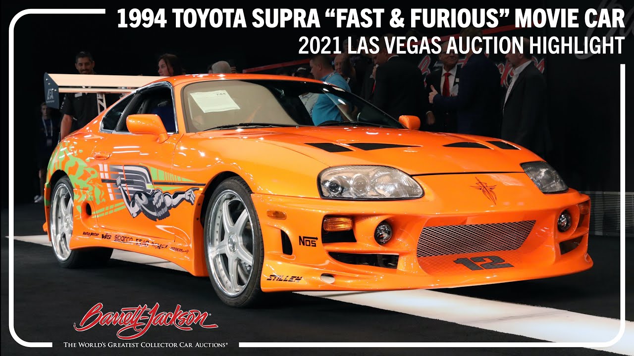 1994 Toyota Supra "Fast & Furious" Movie Car - Las Vegas Auction Highlight - BARRETT-JACKSON