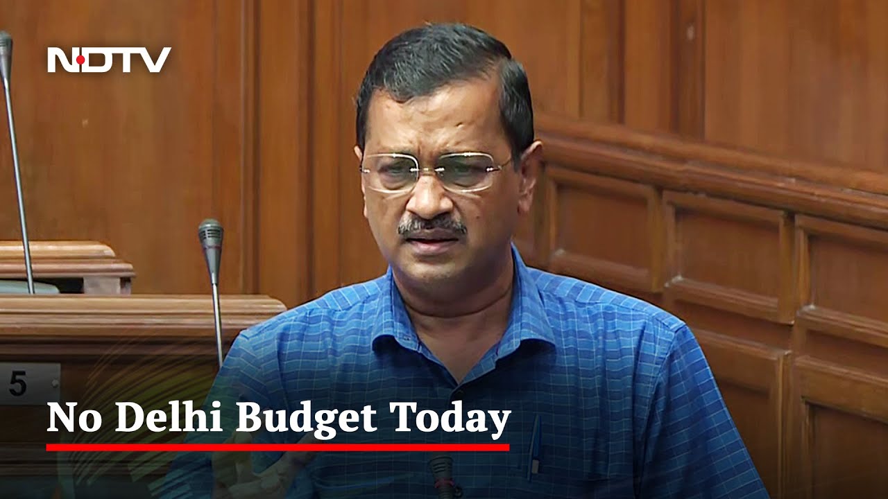 "No Delhi Budget Today": Arvind Kejriwal Versus Lt Governor