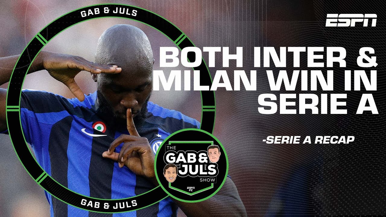 Both Milan and Inter win in Serie A ahead of their Champions League clash | SERIE A RECAP | ESPN FC