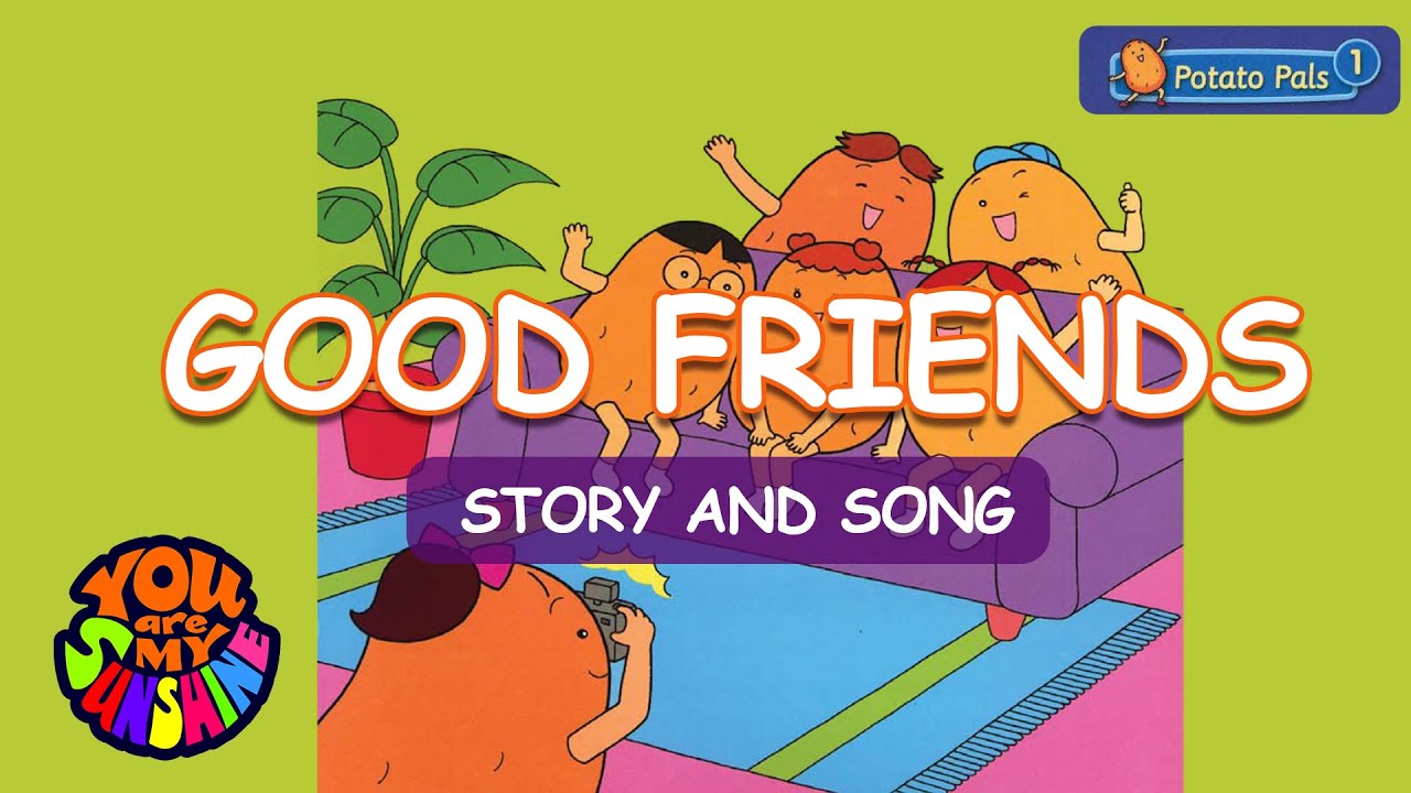 Potato Pals Good Friends🎵 [Story + Song] Potato Pals Children's Stories [EngSub]