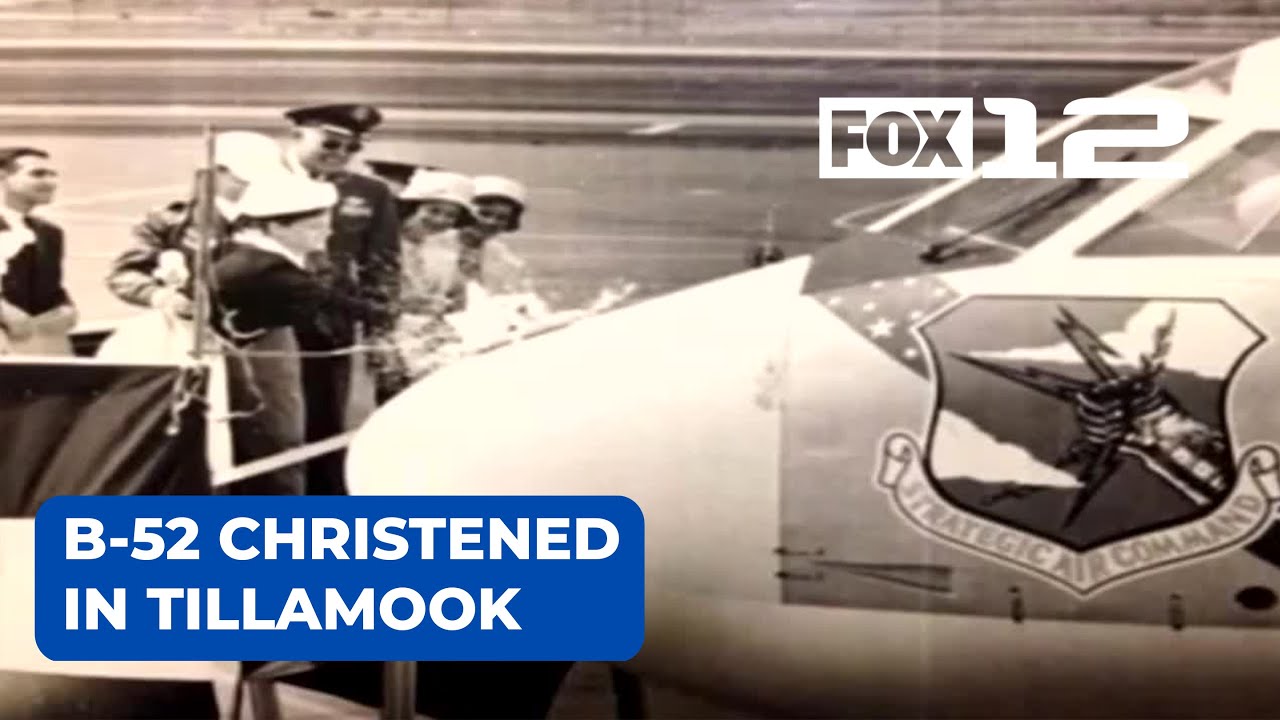 Woman who christened B-52 bomber in 1964 will do it again in Tillamook