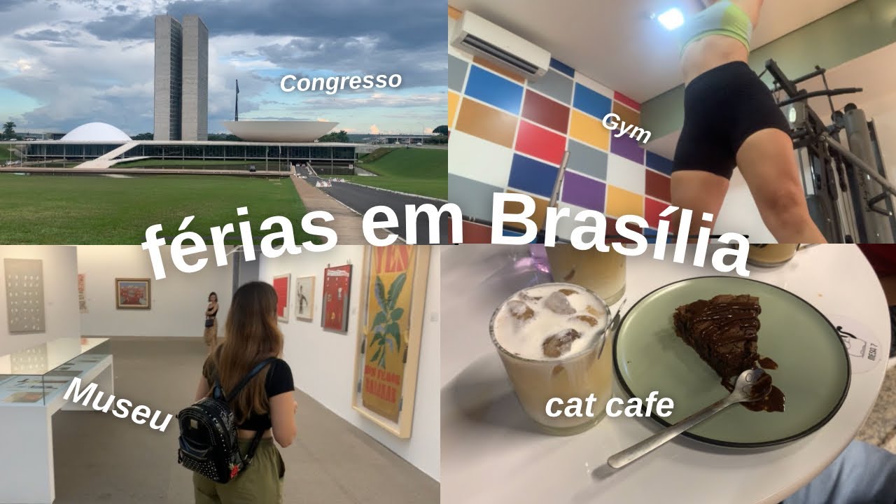 Perdidos em Brasília | Última semana de férias, campeonato, cat café, congresso, museu nacional