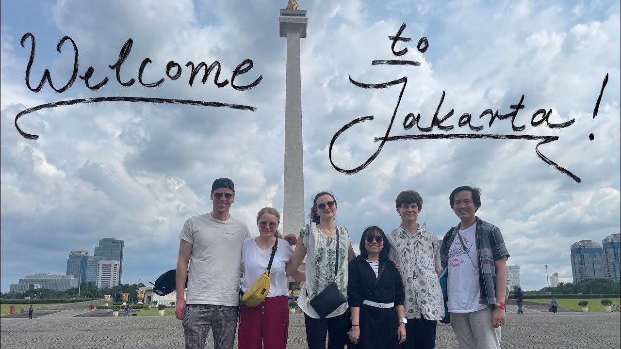 Sightseeing in Jakarta with my friends from Germany | Indonesia Ep. 8