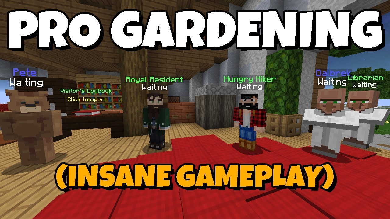 The Best Garden Stream You've EVER Seen... (Hypixel Skyblock)