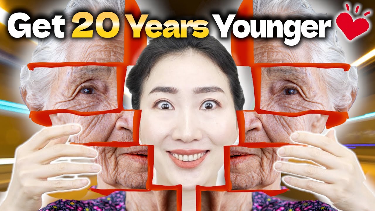 Get 20 years Younger with Face Reborning Program for 2023! Remove Nasolabial Folds & Under Eye Bags