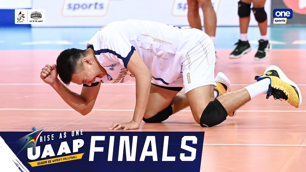 Almendras finds groove late in set 2 | UAAP Season 85 Men's Volleyball