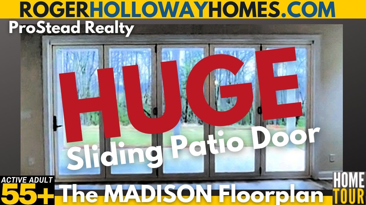 Large Folding Patio Door in the MADISON [Cresswind Wesley Chapel by Kolter Homes]