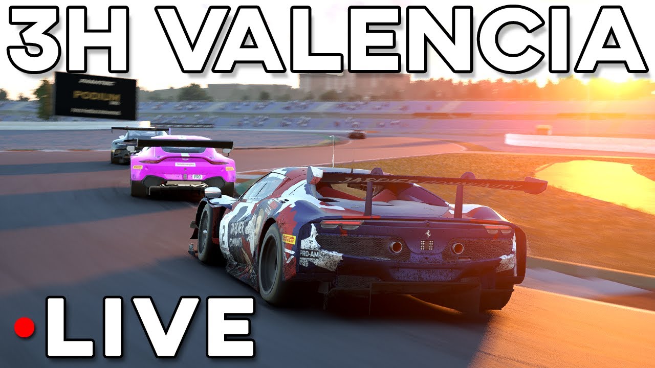Racing In Ferrari 296 - LFM Endurance 3 Hours Of Valencia