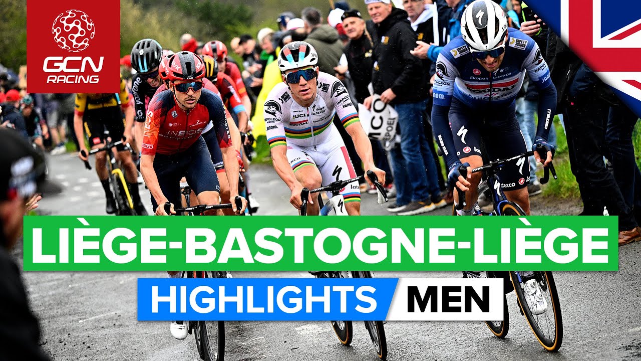 Dominant Solo Victory! | Liège-Bastogne-Liège 2023 Highlights - Men