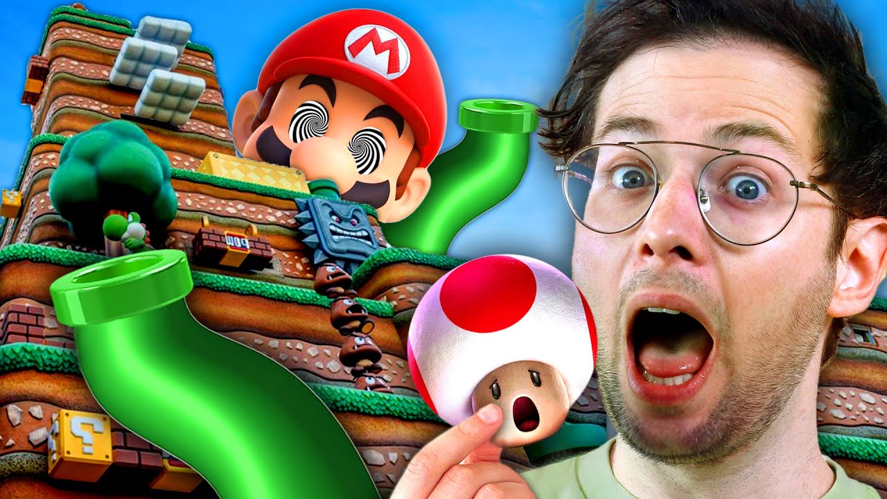 Taking Mushrooms At Super Mario World