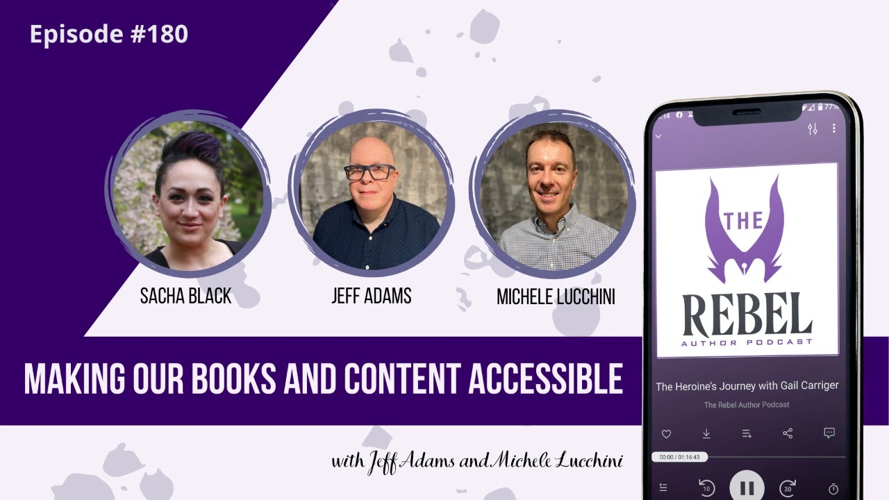 Making our Books and Content Accessible with Jeff Adams and Michele Lucchini  Intro NEW 2020 Made by