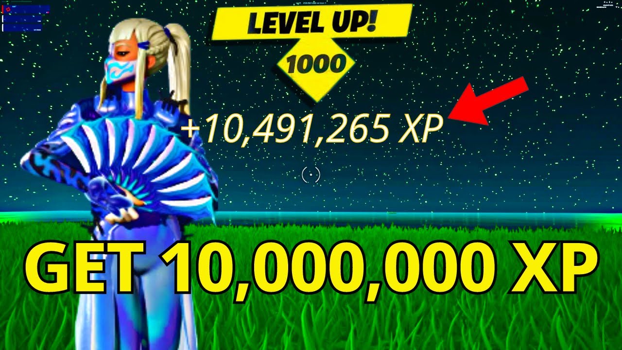 Get 1,000,000 XP Right Now! (FORTNITE XP GLITCH)