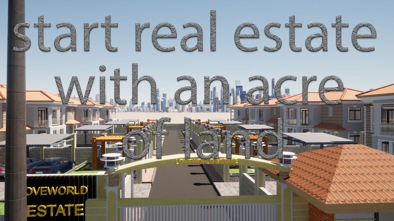 START YOUR REAL ESTATE JOURNEY WITH AN ARCE OF LAND