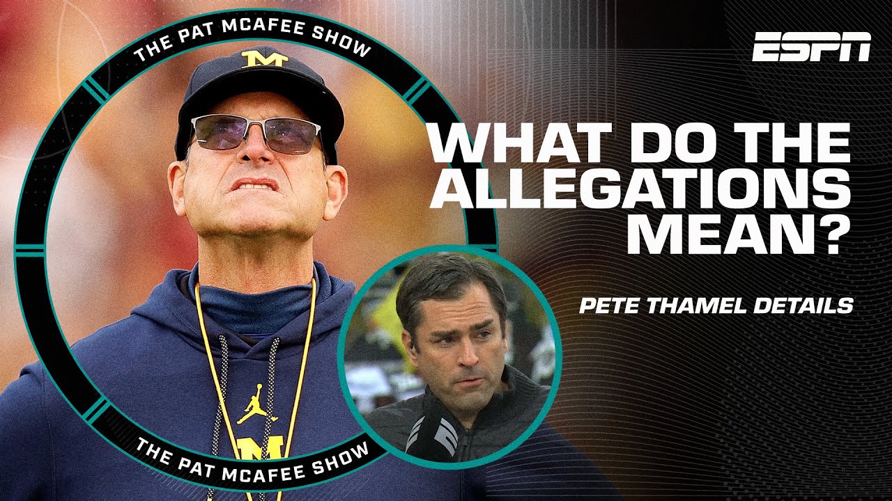 The ALLEGATIONS are LOUD! Detailing Michigan's sign-stealing investigation | The Pat McAfee Show