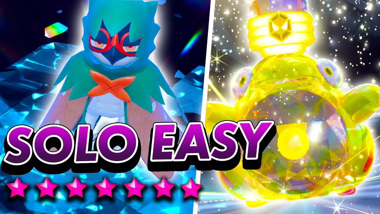 The BEST Pokemon to SOLO 7 Star Decidueye Tera Raid in Scarlet and Violet