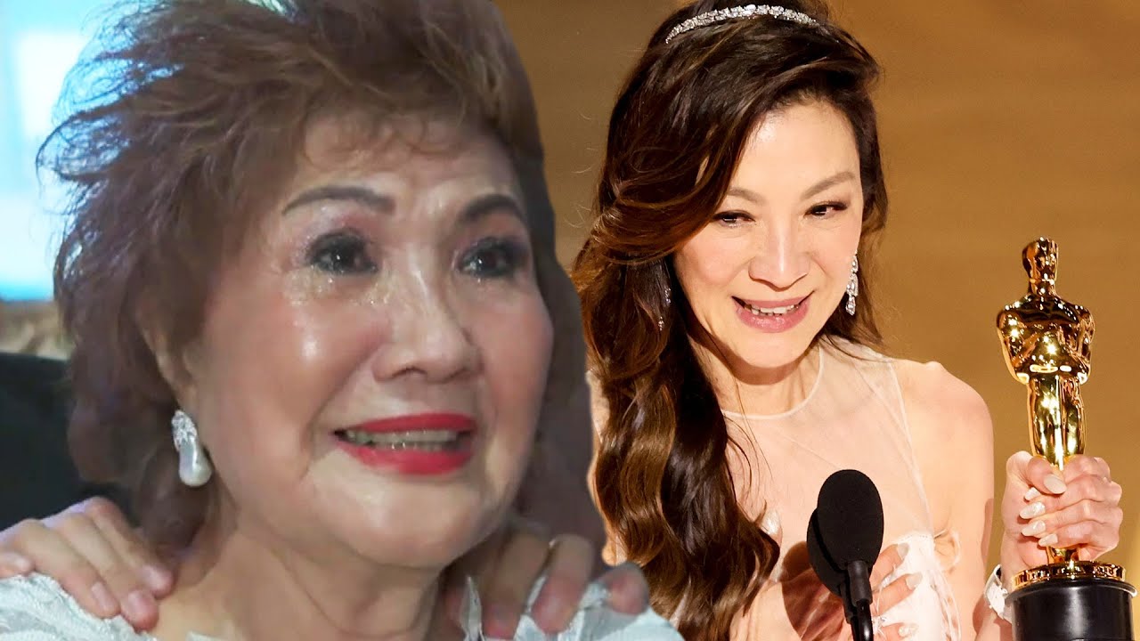 Michelle Yeoh's Mom IN TEARS Reacting to Daughter Winning an Oscar
