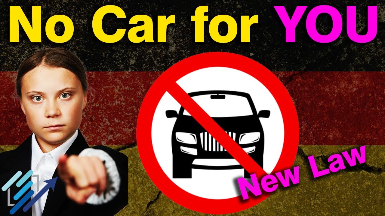 Germany to REDUCE CARS by 60% until 2030 [Insane Law Proposal]