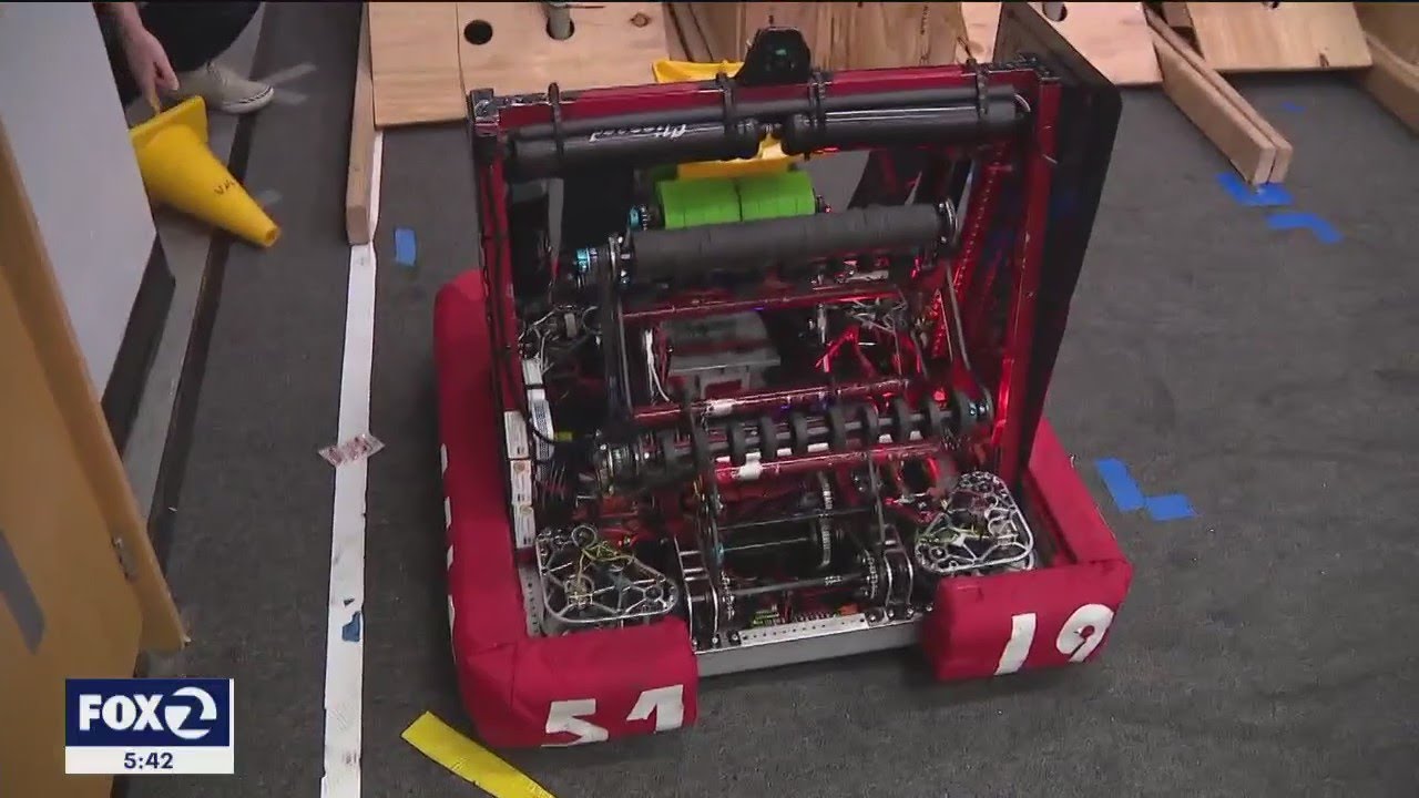 Berkeley High School robotics team vies for world title