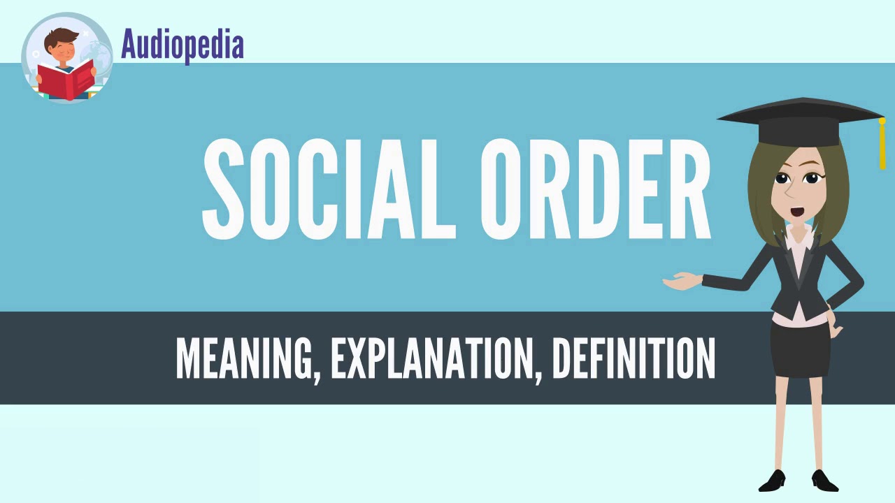 What Is SOCIAL ORDER? SOCIAL ORDER Definition & Meaning