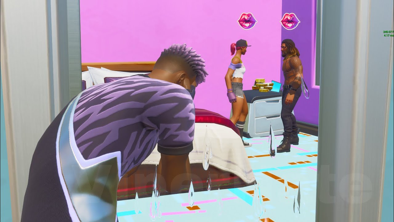 Fortnite Roleplay BEACH BOMBER CHEATS ON FADE! (THEY KISSED?!) 💔 #1 (A Fortnite Short Film) {PS5}