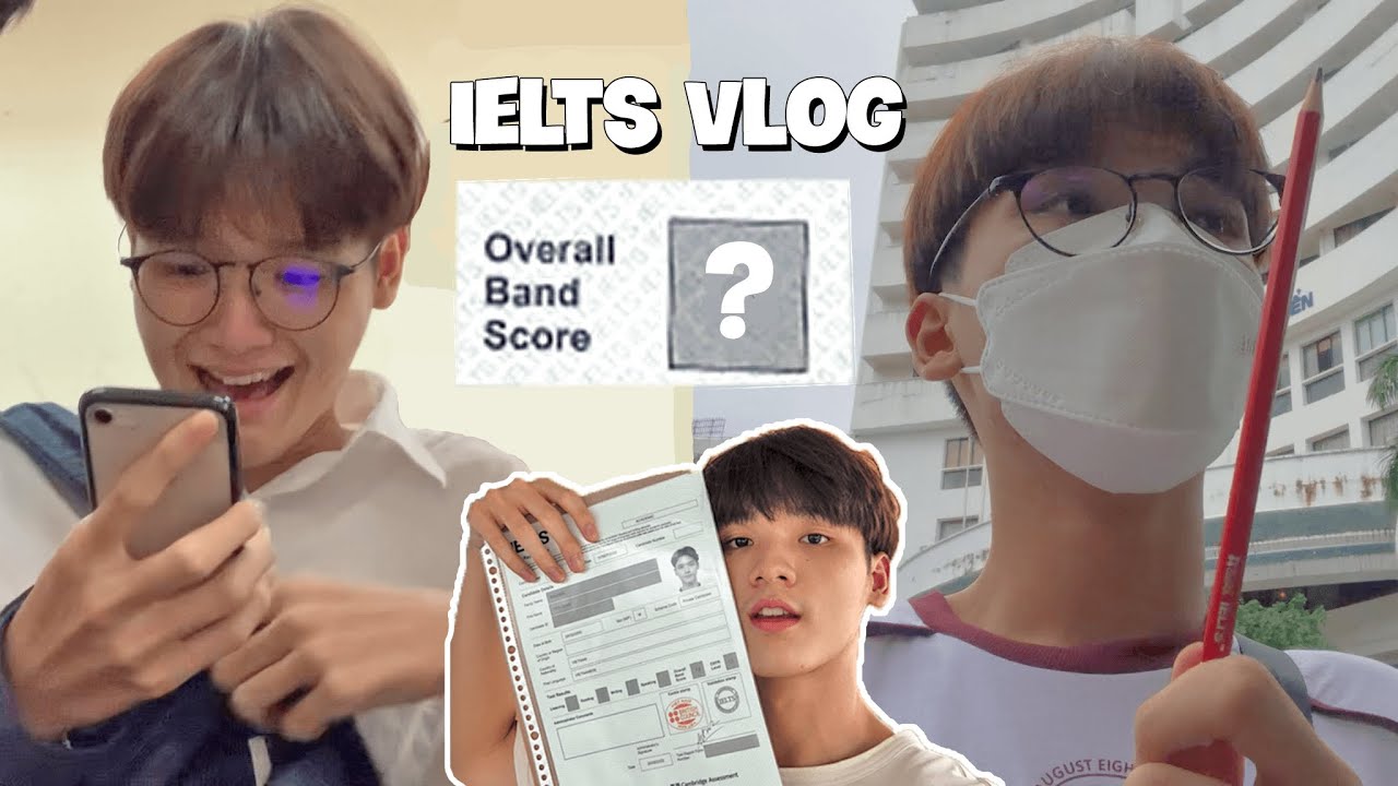 First time taking IELTS test and REACTION to result of high schooler