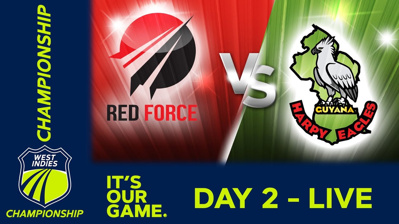 🔴 LIVE  Trinidad & Tobago v Guyana - Day 2 | West Indies Championship | Thursday 16th March 2023