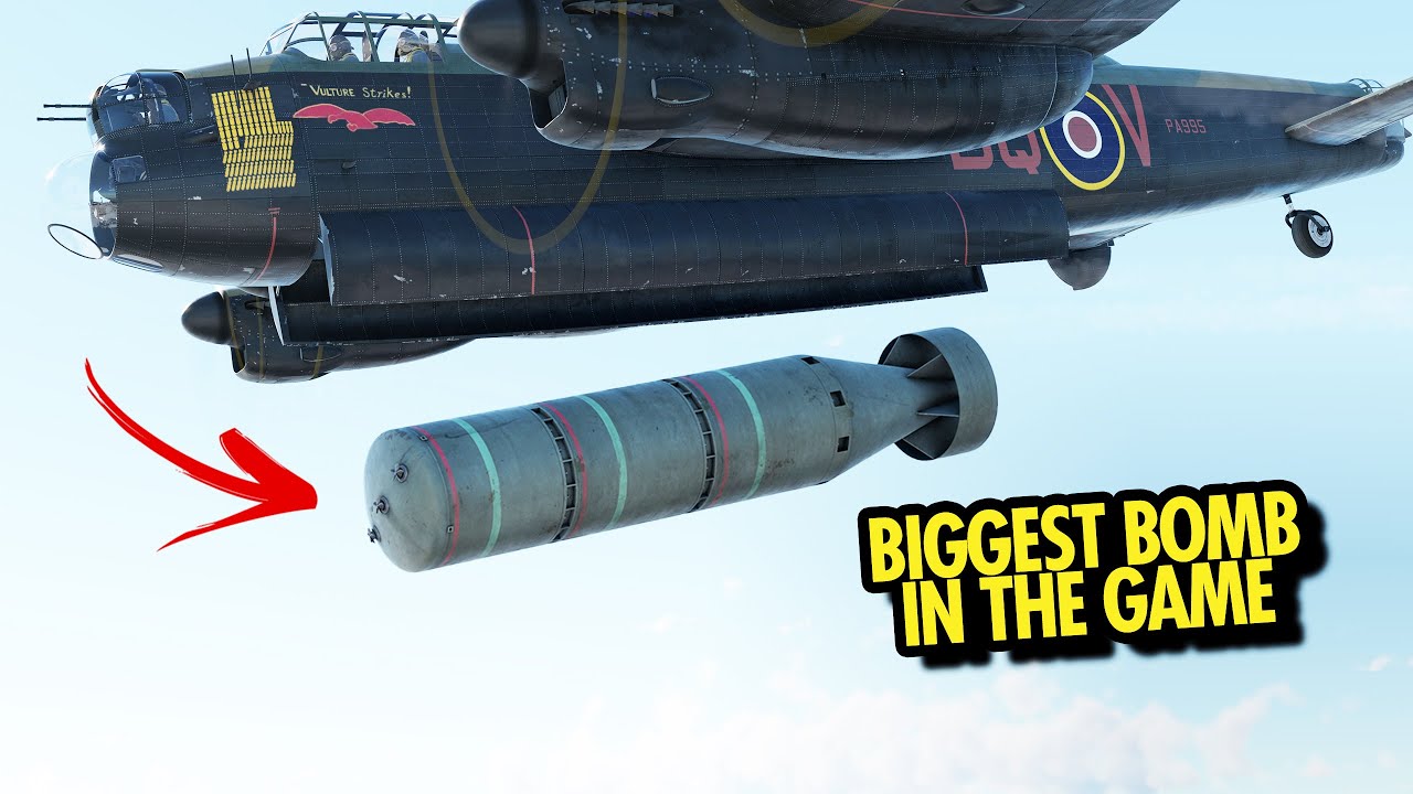 THE NEW BIGGEST BOMB IN WAR THUNDER - 12000lb Tallboy