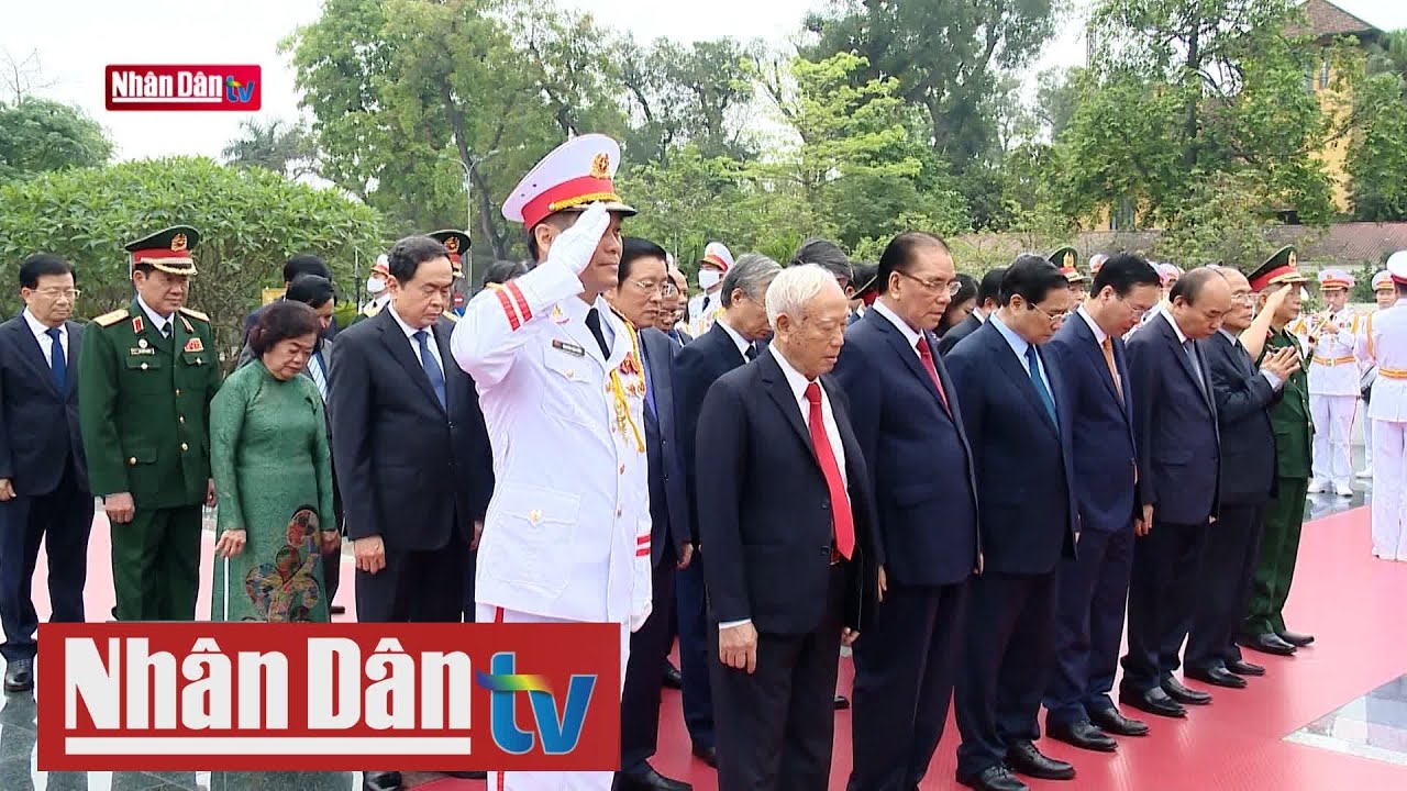 Lãnh đạo Đảng, Nhà nước vào Lăng viếng Chủ tịch Hồ Chí Minh | Tin chính trị nổi bật chiều ngày 28/4