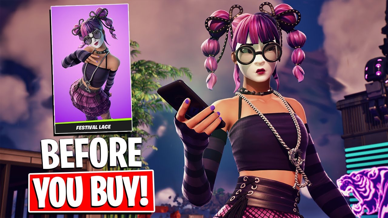 Before You Buy FESTIVAL LACE, check this out! (Fortnite Battle Royale)