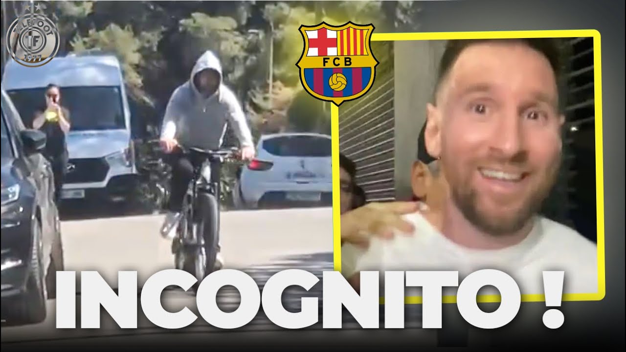 Messi DÉMASQUÉ en vélo à Barcelone : la vidéo qui RETOURNE Internet ! - La Quotidienne #1297