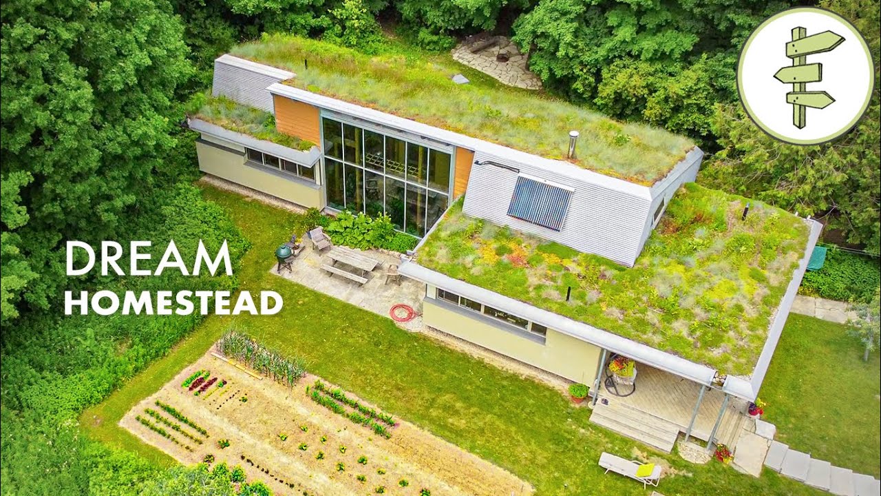 Impressive Straw Bale Home & Dream Family Homestead — Sustainable Green Building