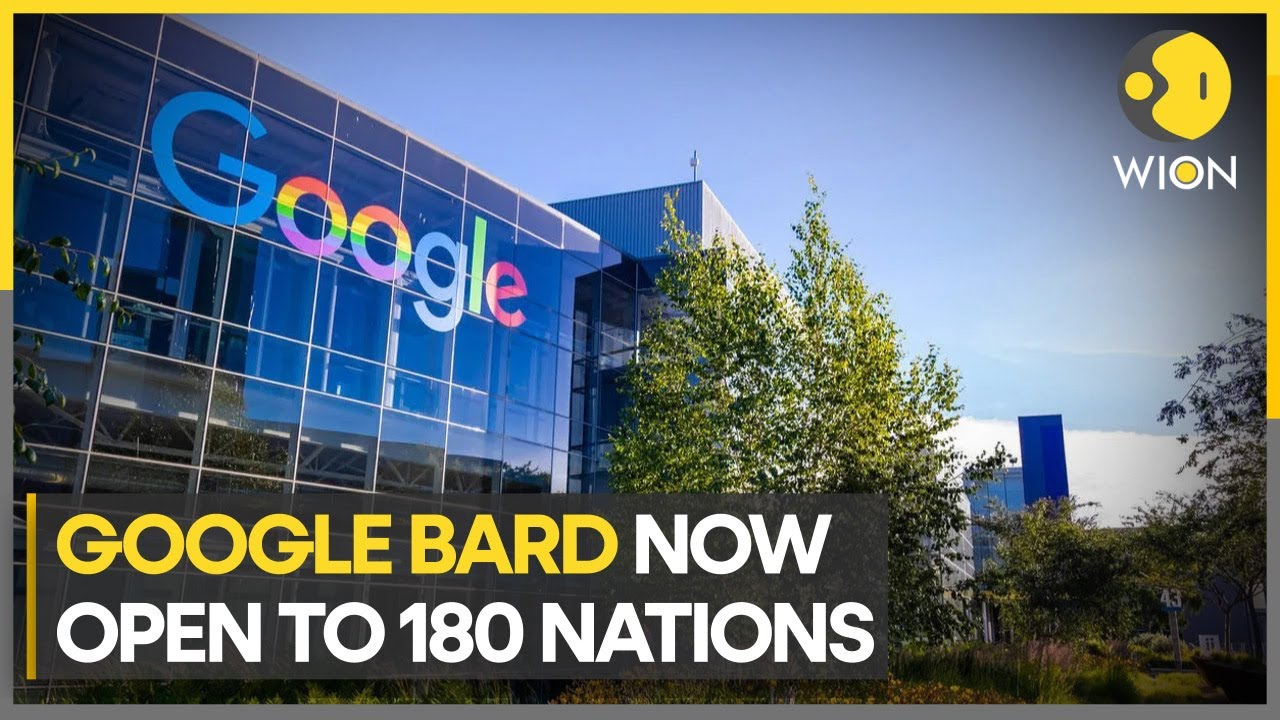 Bard : Google's AI powered chatbot coming to 180 countries | Latest English News | WION