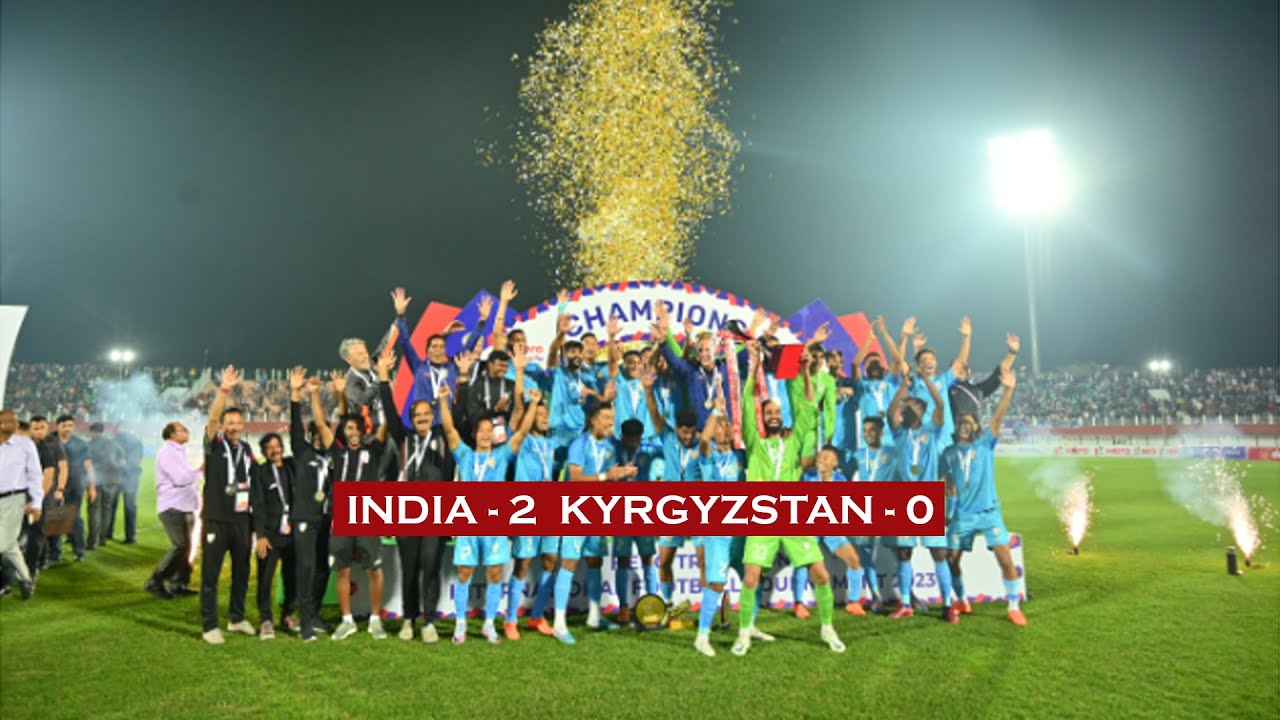 INDIA VS KYRGYSTAN || HERO TRI-NATION TOURNAMENT || Pre-Recorded